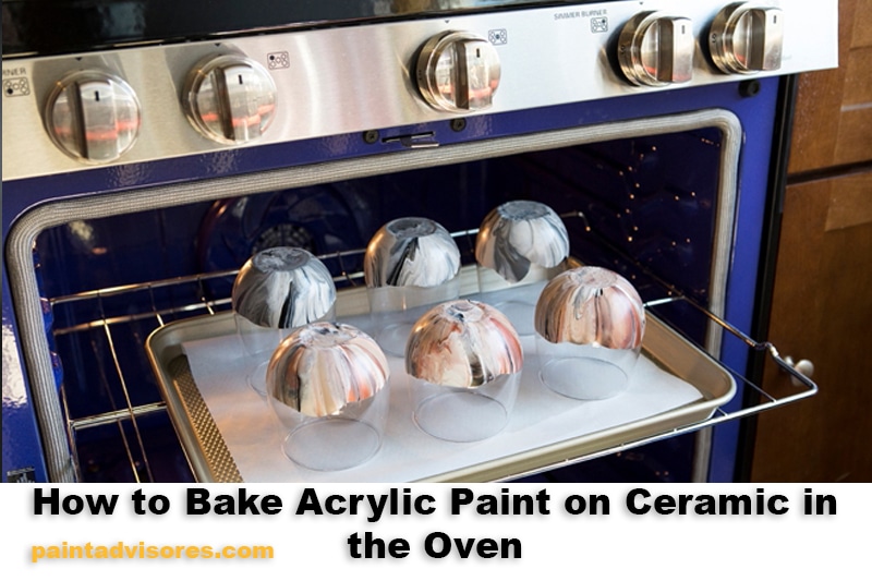 How to Bake Acrylic Paint on Ceramic in the Oven
