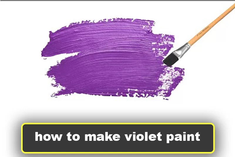 how to make violet paint